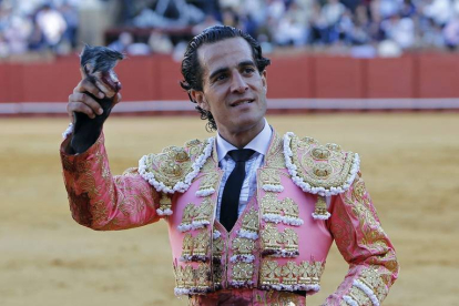 Iván Fandiño, reaparece en Soria tras su cogida en la feria de San Isidro. -