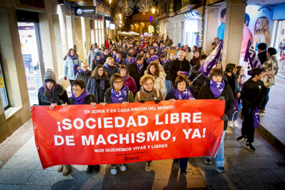 Manifestación del Día internacional para la eliminación de la violencia contra las mujeres. MARIO TEJEDOR (9)