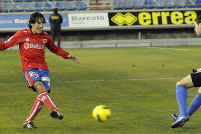Unai Expósito es tras Eduardo Navarro el futbolista que más ha jugado esta temporada hasta la fecha. / ÁLVARO MARTINEZ-