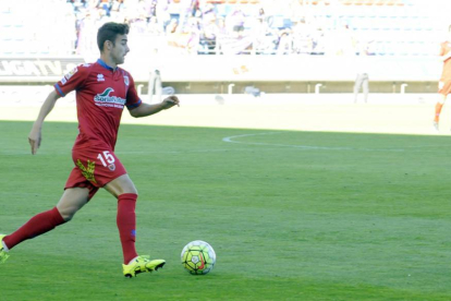 David Concha podría volver al once inicial del Numancia tras sus buenos minutos ante el Valladolid.-Diego Mayor