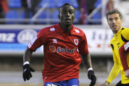 Lago Junior se lesionaba en el entrenamiento de ayer. / V. Guisande-