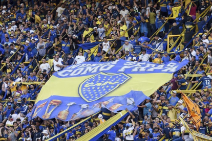 Imagen de La Doce, popular barra de Boca Juniors-MARCELLO ENDELLI