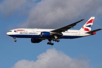 Vuelo de la compañía British Airways.-NURPHOTO
