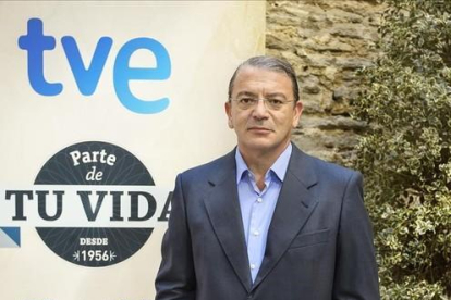 José Ramón Díez, ya exdirector de TVE.-