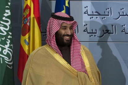 El príncipe saudí Mohammed bin Salman.-AP