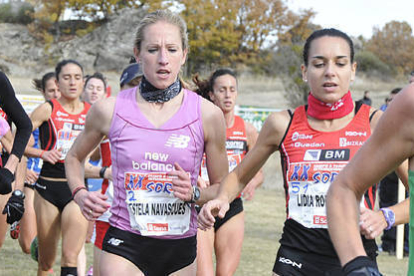Estela Navascués luchará por el título nacional de maratón. / DIEGO MAYOR-