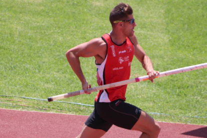 Albert Álvarez lograba el bronce en la prueba de decathlon.-Caep Soria