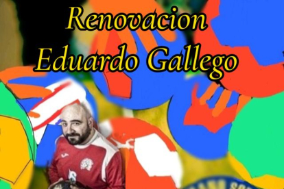 Eduardo Gallego será la mano derecha de Jordi Lluelles como segundo entrenador. HDS