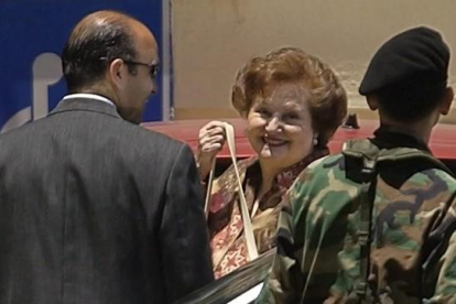 Lucía Hiriart, esposa del exdictador chileno Augusto Pinochet.-EFE / IAN SALAS