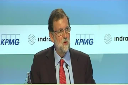 "No voy a autorizar ningún referéndum para la secesión porque no puedo ni quiero", afirma el presidente del Gobierno Mariano Rajoy.-