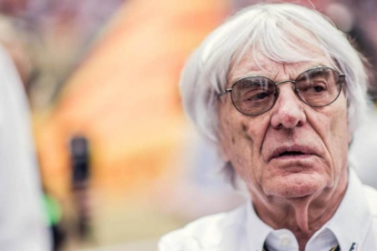 Bernie Ecclestone, en un acto.-MIQUEL LISO