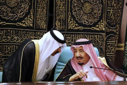 Salman, el rey de Arabia Saudí, el pasado 1 de junio.-AP