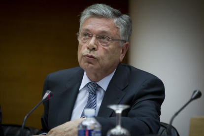 El expresidente de la CAM Modesto Crespo en mayo de 2012.-MIGUEL LORENZO