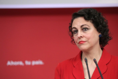 La ministra de Trabajo, Magdalena Valerio.-EFE