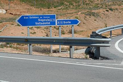 Autovía del Duero en Soria, en una imagen de archivo.-VALENTÍN GUISANDE