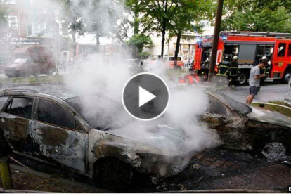 Las manifestaciones contra la cumbre del G20 derivaron en disturbios violentos.-