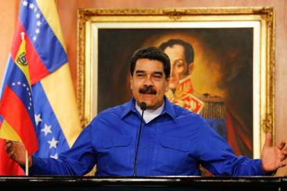 El presidente venezolano, Nicolás Maduro.-EFE