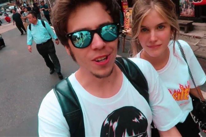 El Rubius presenta a su novia Irina Isasia en un vídeo en Japón.-EL RUBIUS (YOUTUBE)