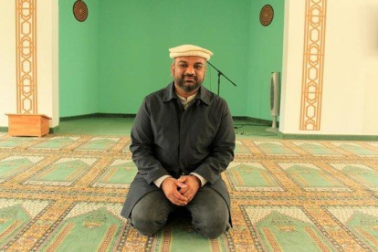 Suleman Malik, líder de la comunidad islámica de Erfurt.-ANDREU JEREZ