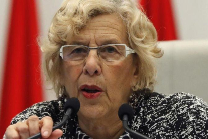 Manuela Carmena, alcadesa de Madrid.-JUAN CARLOS HIDALGO