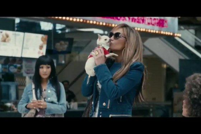 Jennifer Lopez, en el papel de Ramona, en la película ’Estafadoras de Hollywood’.-