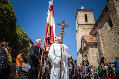 Los zarrones en las fiestas de San Pascual Bailón de Almazán de 2022. GONZALO MONTESEGURO