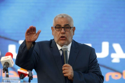 El ya exprimer ministro de Marruecos Abdelilá Benkirán.-ABDELJALIL BOUNHAR / AP