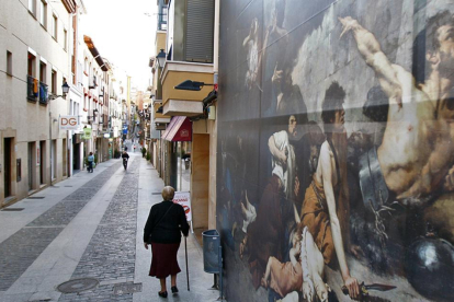 Calle Puertas de Pro, en la sección censal más envejecida-Mario Tejedor