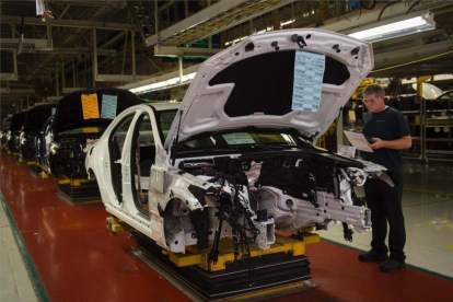 Fábrica de coches de Mercedes-Benz en Vance, Alabama, Estados Unidos.-AFP / ANDREW CABALLERO-REYNOLDS