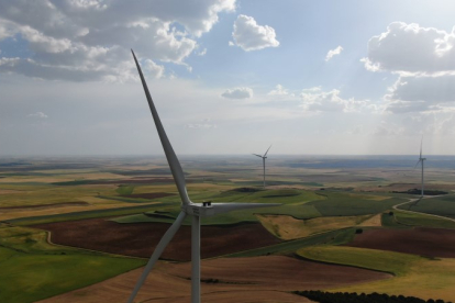 Uno de los parques eólicos de Capital Energy en Castilla y León.-HDS