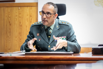 Andrés Velarde, coronel de la Guardia Civil.-GONZALO MONTESEGURO