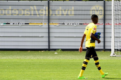 Ousmane Dembélé, en Dortmund-PATRIK STOLLARZ (AFP)