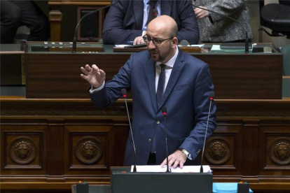 El primer ministro belga, Charles Michel.-PERIODICO (REUTERS / YVES HERMAN)