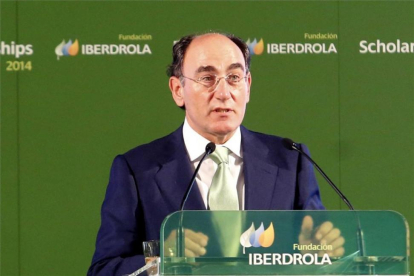 El presidente de Iberdrola, Ignacio Sánchez Galán.-AGUSTIN CATALAN