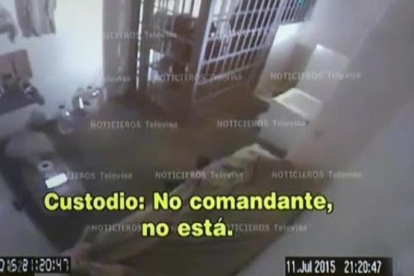 Las nuevas imágenes de la fuga del 'Chapo' Guzmán que han escandalizado a México.-ATLAS