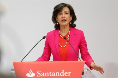 Ana Botín, presidenta del Santander.-JUAN MANUEL PRATS
