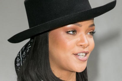 Rihanna posa en la presentación de la Fundación Louis Vuitton, en París, el pasado 16 de junio.-MARC PIASECKI