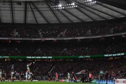 Vista general del partido entre Rusia y Argentina.-AFP / BEN STANSALL