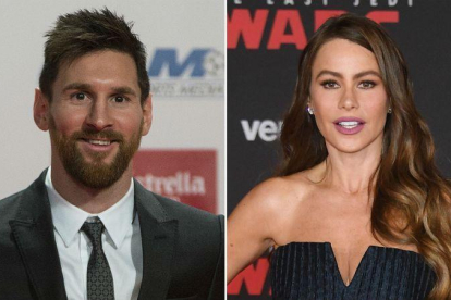Messi, el latino mejor pagado, y Sofía Vergara, la tercera.-EL PERIÓDICO