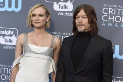 Diane Kruger y Norman Reedus.-EL PERIÓDICO