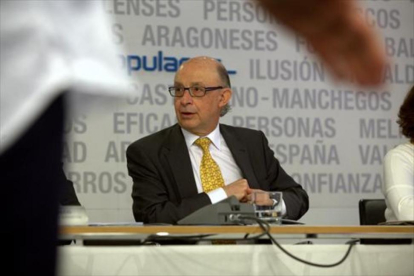 El ministro Cristóbal Montoro.-EL PERIÓDICO / ARCHIVO
