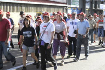 Participantes en la marcha hasta Navaleno. / V. G. -
