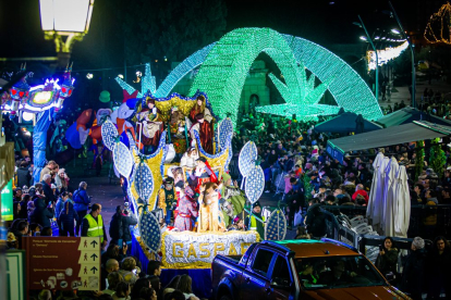 Cabalgata de los Reyes Magos en Soria. MARIO TEJEDOR (57)