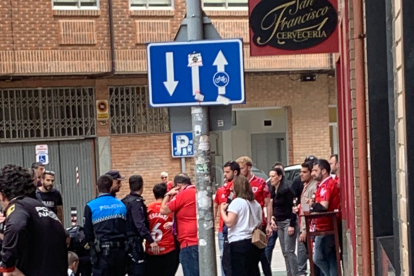Los incidentes tuvieron lugar en la calle José Tudela. HDS