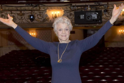 Angela Lansbury, en el Gielgud Theatre de Londres, en enero del 2014.-AP / JOEL RYAN