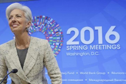 Christine Lagarde, directora del FMI.-REUTERS / JOSHUA ROBERTS