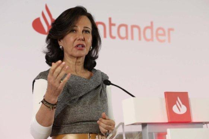 Ana Patricia Botín, presidenta del Banco Santander, en una imagen de archivo.-DAVID CASTRO