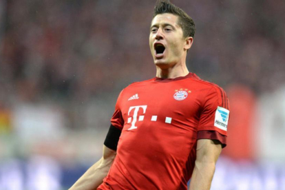 A Lewandowski no le ha gustado demasiado la elección de 'France Football' para el Balón de Oro.-