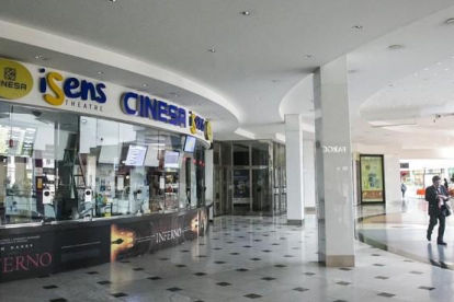 Las salas de cine del centro comercial Diagonal Mar.-JOAN PUIG