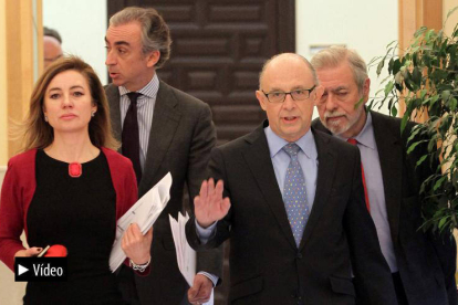 El ministro de Hacienda y Administraciones Públicas, Cristóbal Montoro. ICAL-